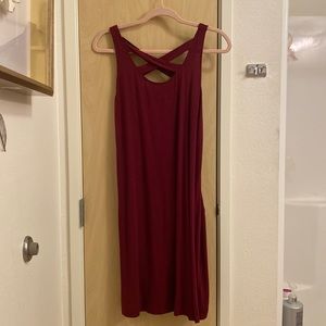 Maurices Maroon Dresss